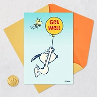Peanuts® Snoopy and Woodstock Hang in There Get Well Card for only USD 2.99 | Hallmark