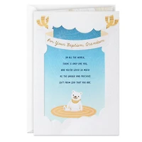 You Are Unique and Precious Religious Baptism Card for Grandson for only USD 4.59 | Hallmark