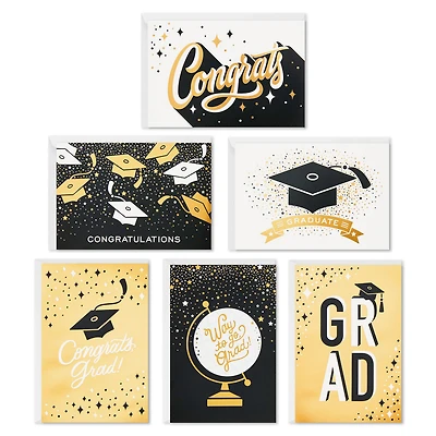 Confetti Celebration Assorted Graduation Cards, Pack of 36 for only USD 18.99 | Hallmark