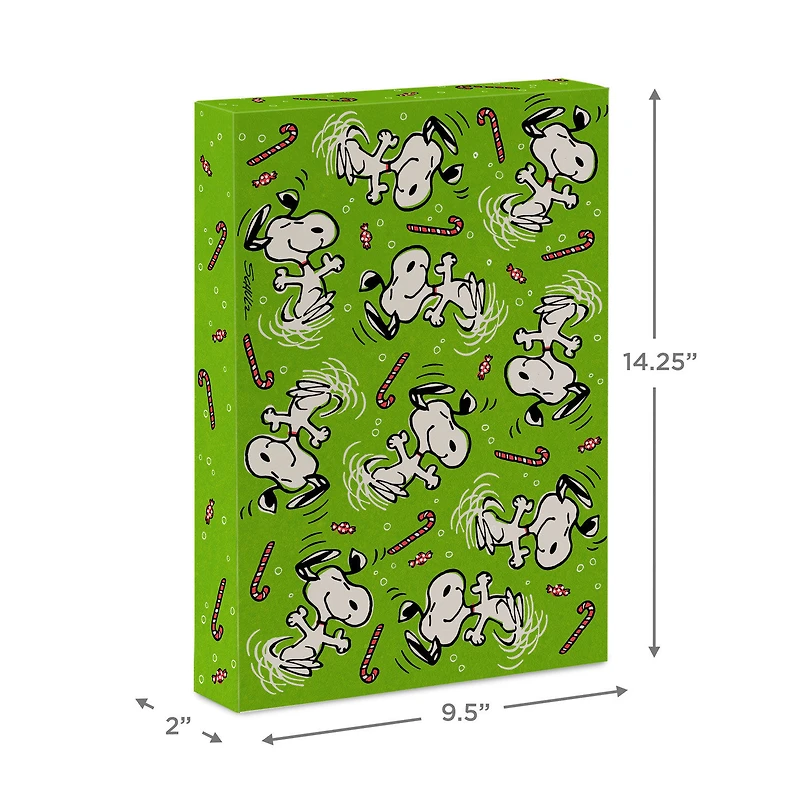Peanuts® Red and Green 4-Pack Medium Christmas Gift Boxes for only USD 6.99 | Hallmark