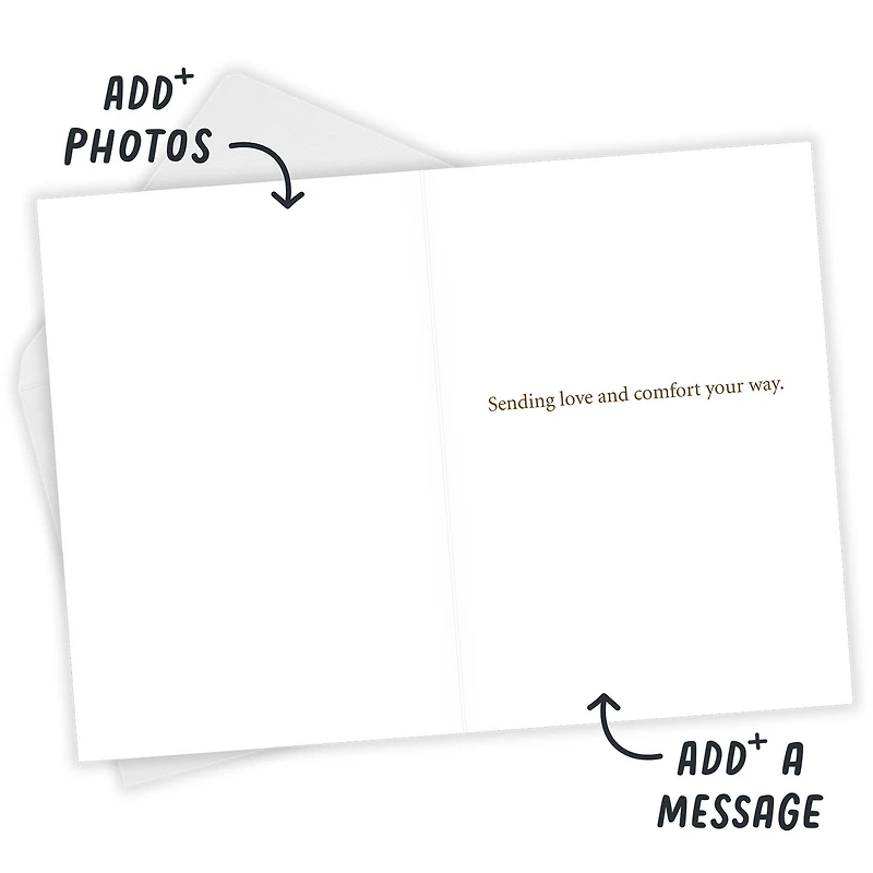 Simple Love and Comfort Custom Sympathy Card for only USD 4.99 | Hallmark