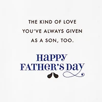 You Give a Lot and Then Give Some More Father's Day Card for Son for only USD 5.59 | Hallmark