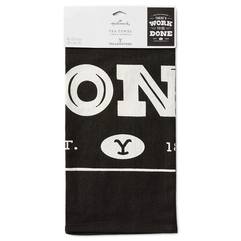 Yellowstone There's Work to Be Done Tea Towel, 18x26 for only USD 16.99 | Hallmark