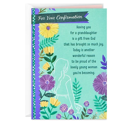 A Gift From God Religious Confirmation Card for Granddaughter for only USD 4.59 | Hallmark