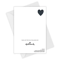Personalized Navy Heart Frame Photo Card for only USD 4.99 | Hallmark
