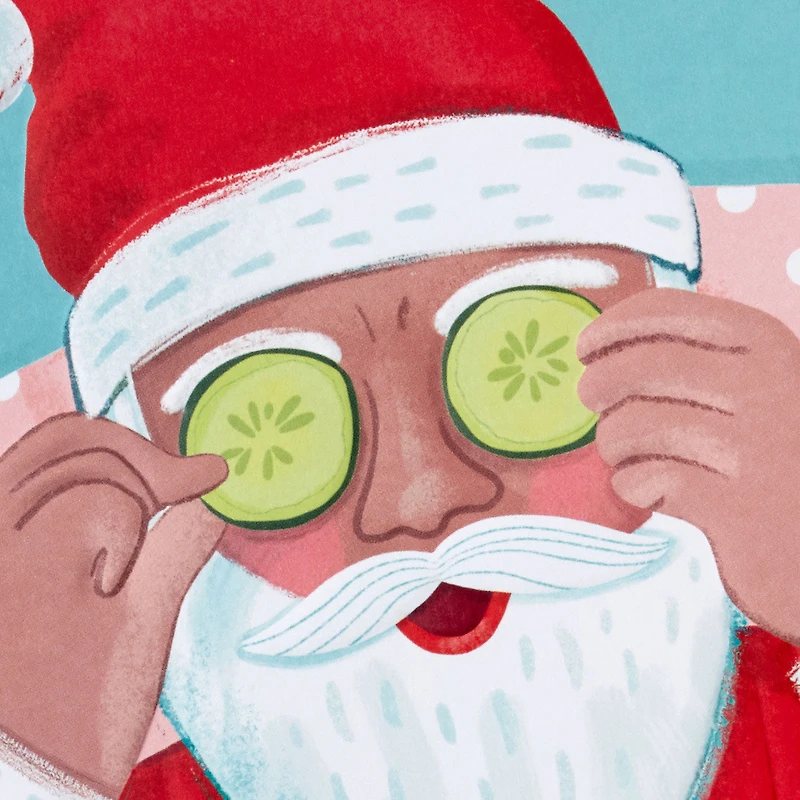 Self-Care Santa Packaged Christmas Cards, Set of 5 for only USD 5.00 | Hallmark