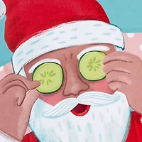 Self-Care Santa Packaged Christmas Cards, Set of 5 for only USD 5.00 | Hallmark