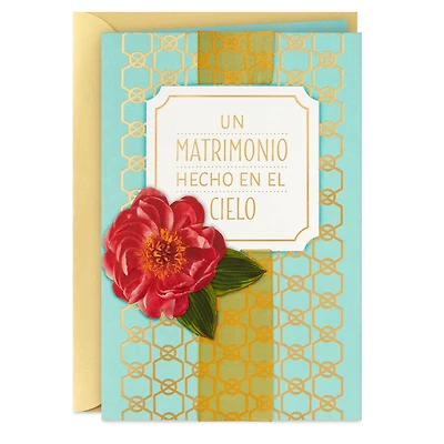 Made in Heaven Spanish-Language Wedding Card for Couple for only USD 5.99 | Hallmark