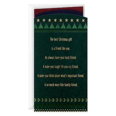 So Grateful for the Gift of You Christmas Card for Friend for only USD 4.59 | Hallmark