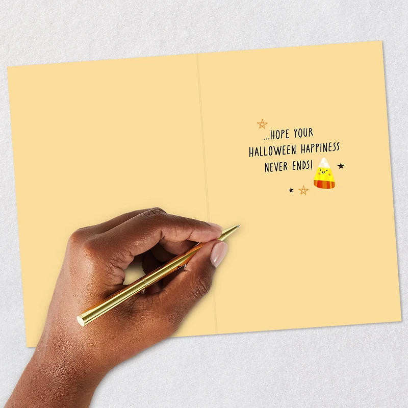 Tricks and Treats, Fun and Friends Halloween Card for only USD 2.00 | Hallmark