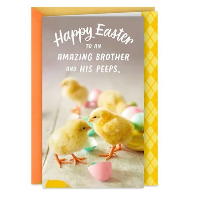 My Favorite Peeps Easter Card for Brother and Family for only USD 3.99 | Hallmark