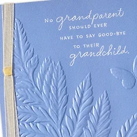 No Grandparent Should Have to Say Good-bye Sympathy Card for Loss of Grandchild for only USD 4.59 | Hallmark