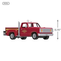 Mini Lil' American Trucks 1978 Dodge Li'l Red Express Truck 2025 Metal Ornament, 0.75" for only USD 15.99 | Hallmark