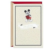 Disney Mickey Mouse All the Love My Heart Can Hold Valentine's Day Card for only USD 5.99 | Hallmark
