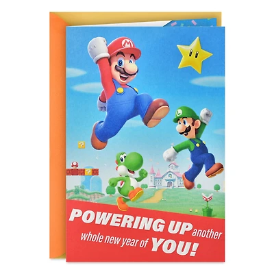 Nintendo Super Mario™ New Year of You Pop-Up Birthday Card for Kids for only USD 4.99 | Hallmark