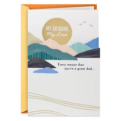 Every Reason I Fell in Love With You Father's Day Card for Husband for only USD 6.99 | Hallmark