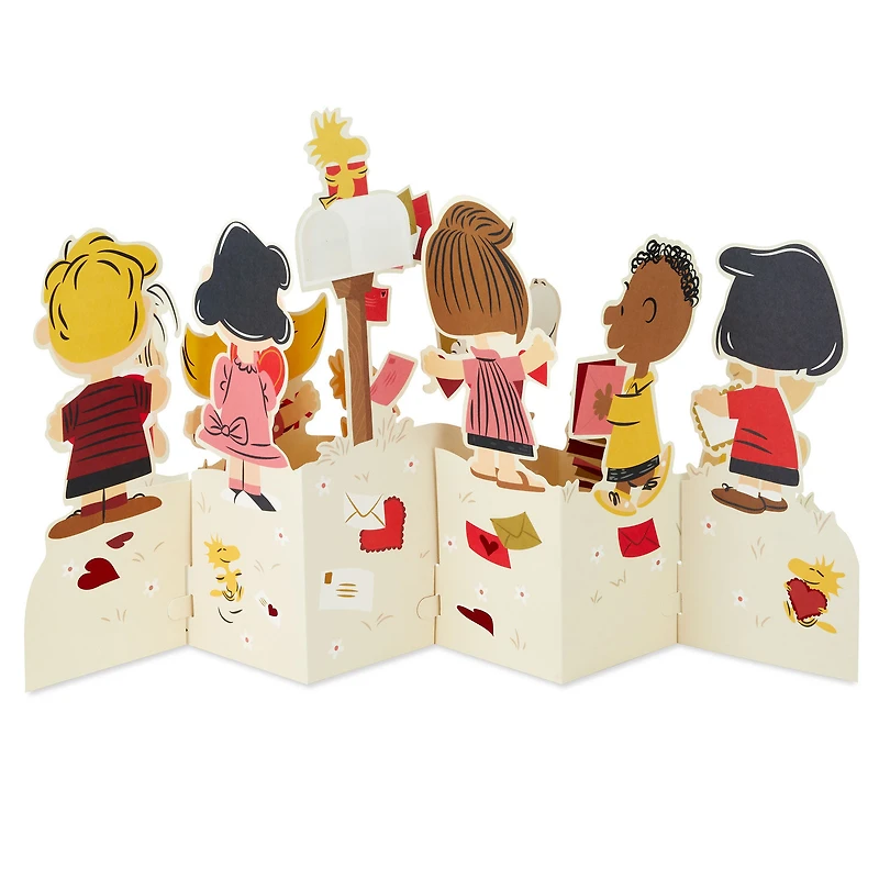 Jumbo The Peanuts Gang® 3D Pop-Up Valentine's Day Card for only USD 14.99 | Hallmark
