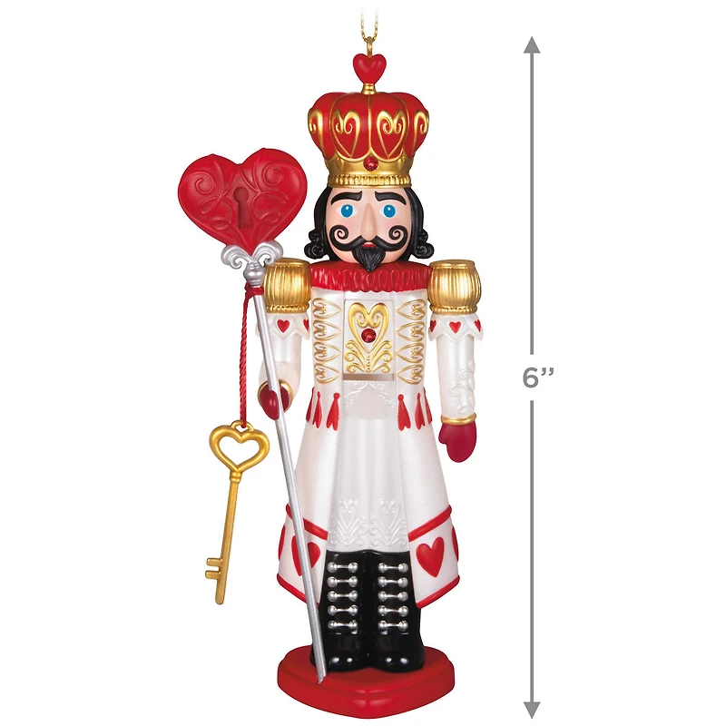 Noble Nutcrackers King of Hearts Ornament for only USD 31.99 | Hallmark