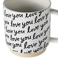 Love You Script Black and White Mug, 16 oz. for only USD 16.99 | Hallmark