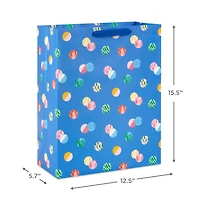 15.5" Playful Dots on Blue Extra-Large Gift Bag for only USD 4.99 | Hallmark