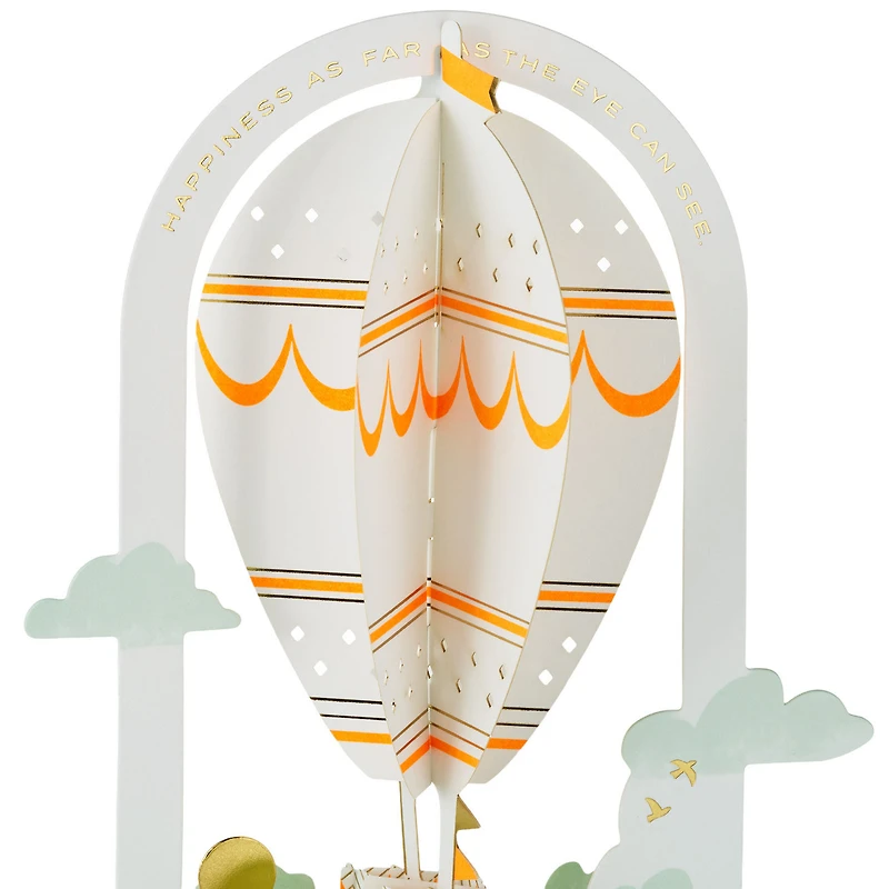 Hot Air Balloon 3D Pop-Up Birthday Card for only USD 7.99 | Hallmark
