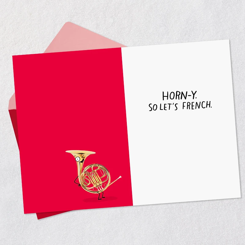 Suggestive French Horn Funny Valentine's Day Card for only USD 3.99 | Hallmark