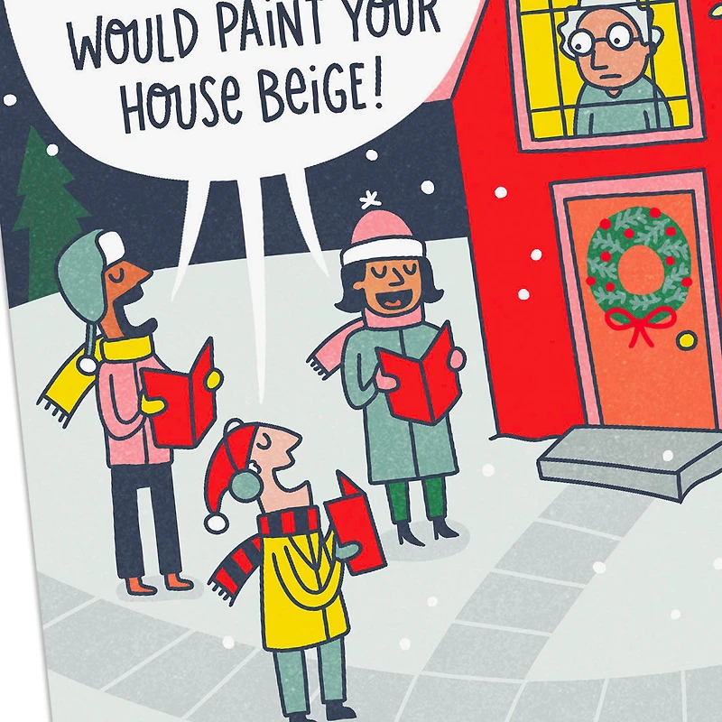 HOA Holiday Carolers Funny Christmas Card for only USD 3.69 | Hallmark