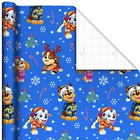 Paw Patrol™ Winter Fun on Blue Christmas Wrapping Paper Roll, 25 sq. ft. for only USD 4.99 | Hallmark