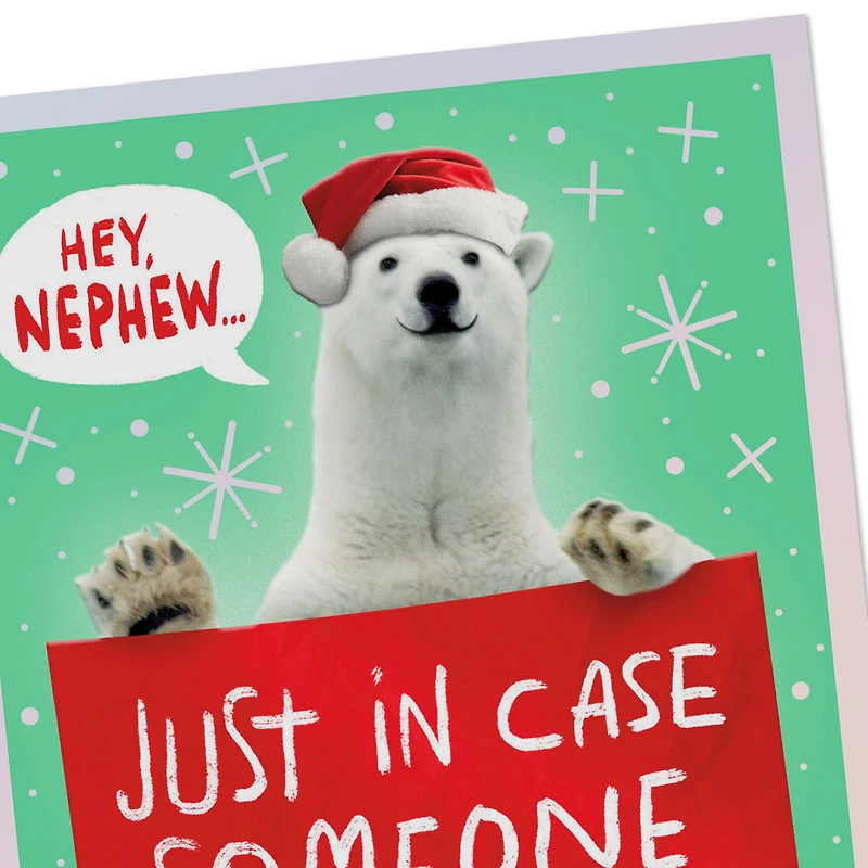 Something Cooler Funny Money Holder Christmas Card for Nephew for only USD 3.99 | Hallmark