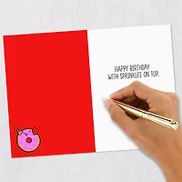 Rainbow Sprinkle Donut Birthday Card for only USD 3.99 | Hallmark