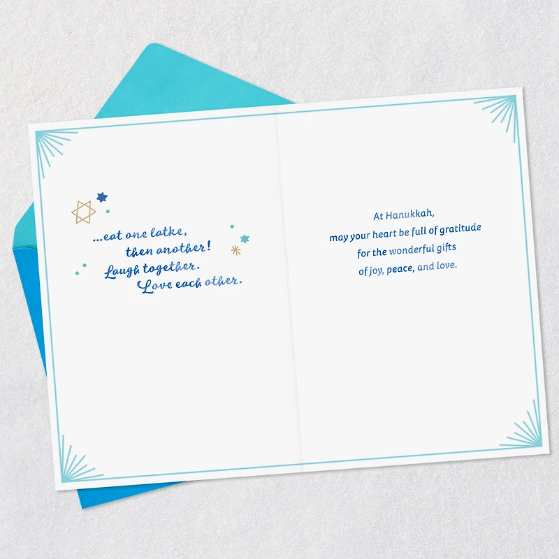 The Gifts of Joy, Peace and Love Hanukkah Card for only USD 3.99 | Hallmark
