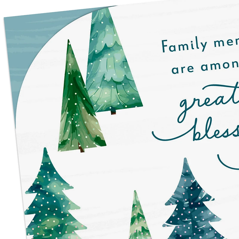 Blessed to Be Family Christmas Card for only USD 3.99 | Hallmark