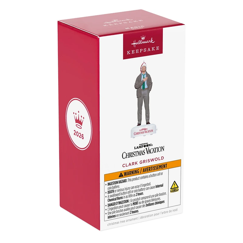 National Lampoon's Christmas Vacation™ Clark Griswold Ornament With Sound for only USD 30.99 | Hallmark