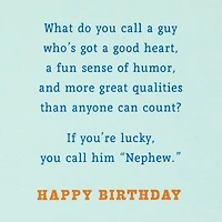 Good Heart and More Birthday Card for Nephew for only USD 5.99 | Hallmark