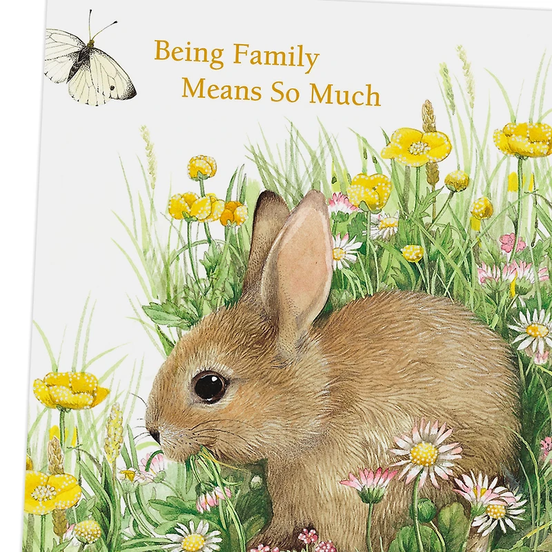 Marjolein Bastin Bunny and Flowers Birthday Card for only USD 2.99 | Hallmark