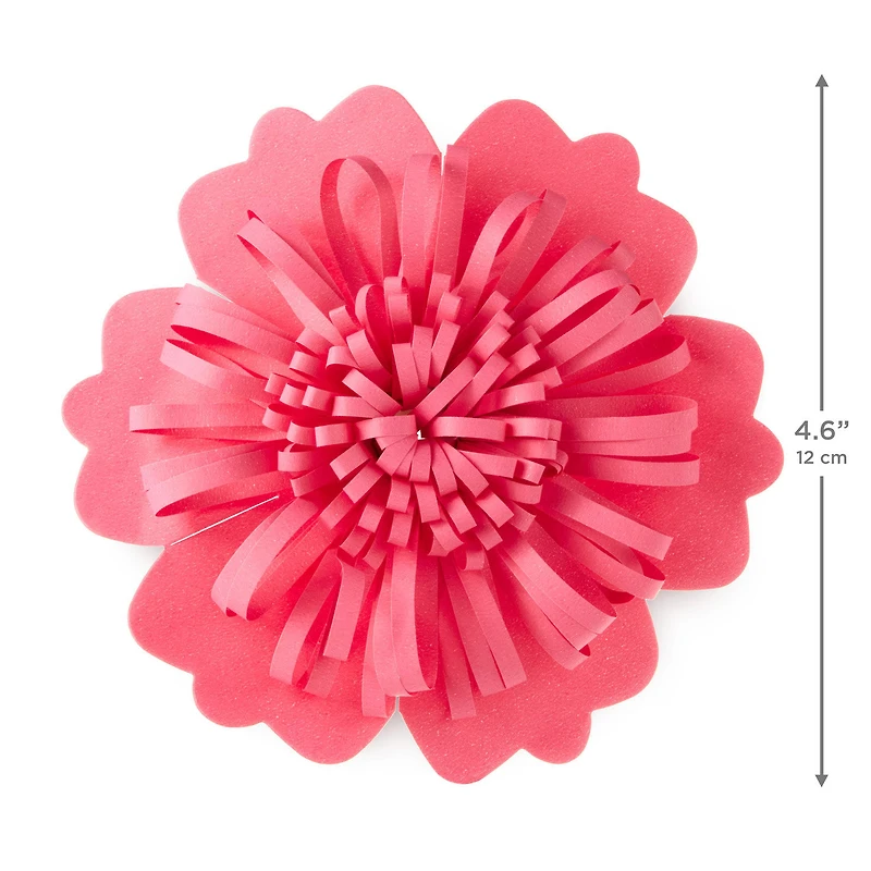 4.6" Pink Flower Gift Bow for only USD 3.49 | Hallmark
