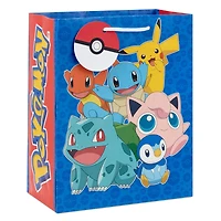 9.6" Pokémon on Blue Medium Gift Bag for only USD 3.49 | Hallmark