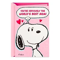 Peanuts® Snoopy World's Best Mom Funny Pop-Up Valentine's Day Card for only USD 4.29 | Hallmark