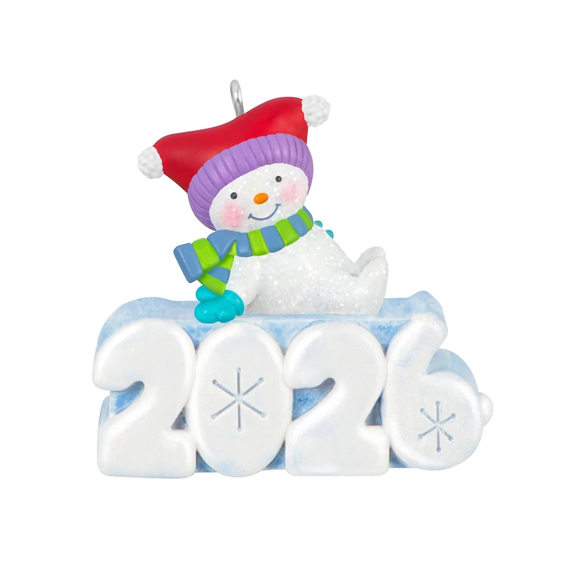Mini A Snowy 2026 Ornament With Light, 1.25" for only USD 15.99 | Hallmark