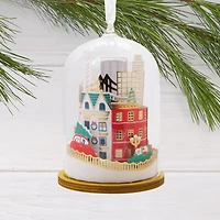 Signature City Scene Cloche Glass and Paper Hallmark Ornament for only USD 28.99 | Hallmark