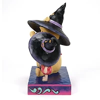 Jim Shore Disney Winnie the Pooh and Piglet in Witch Hats Figurine, 6" for only USD 58.99 | Hallmark