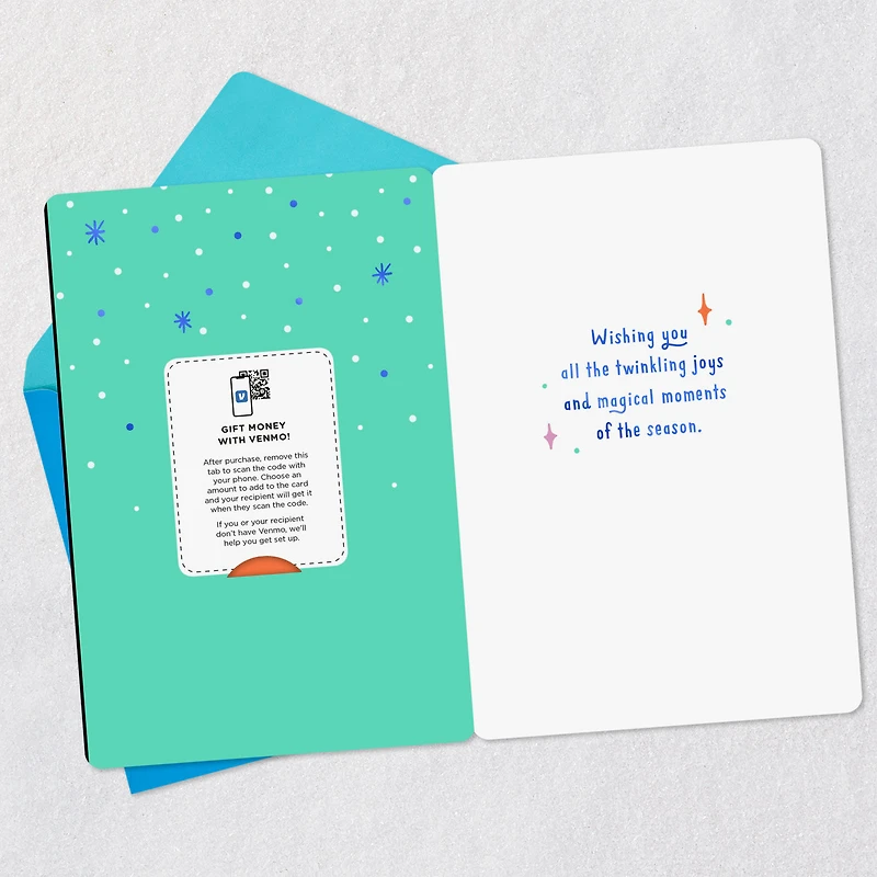 Twinkling Joys and Magical Moments Venmo Holiday Card for only USD 4.99 | Hallmark