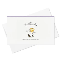 Peanuts® 75th Anniversary Nostalgic Scenes Assorted Blank Mini Note Cards, Pack of 12 for only USD 8.99 | Hallmark