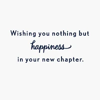 Happy Wishes for Your New Chapter Retirement Card for only USD 3.99 | Hallmark