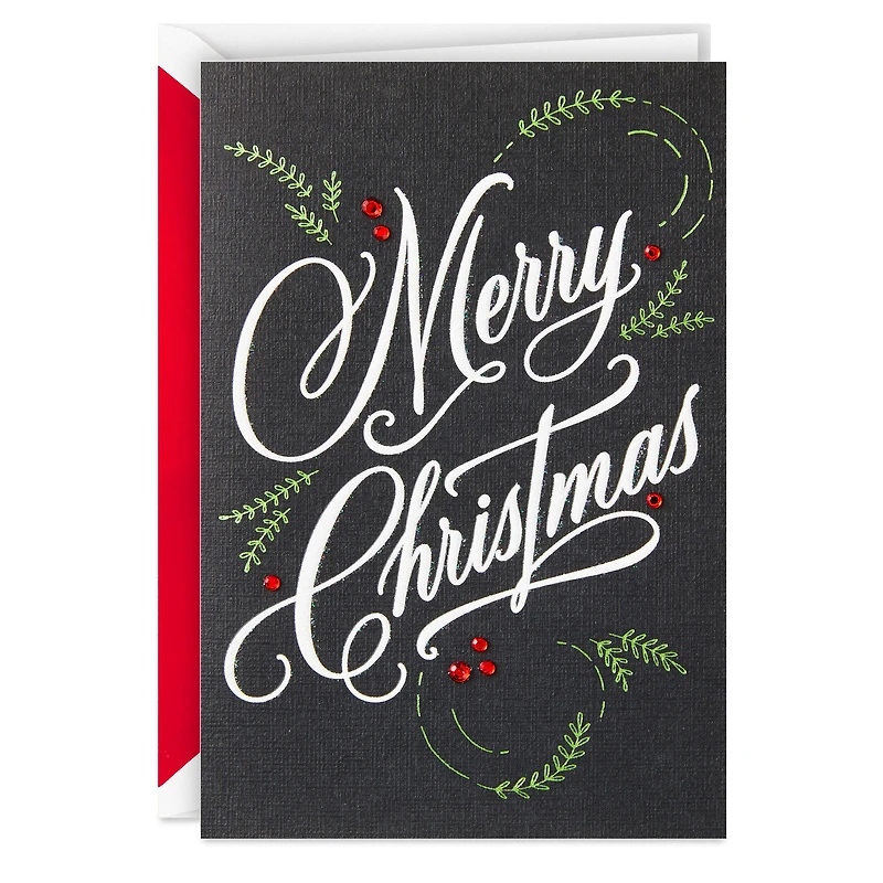 Elegant Script Boxed Christmas Cards, Pack of 10 for only USD 17.49 | Hallmark