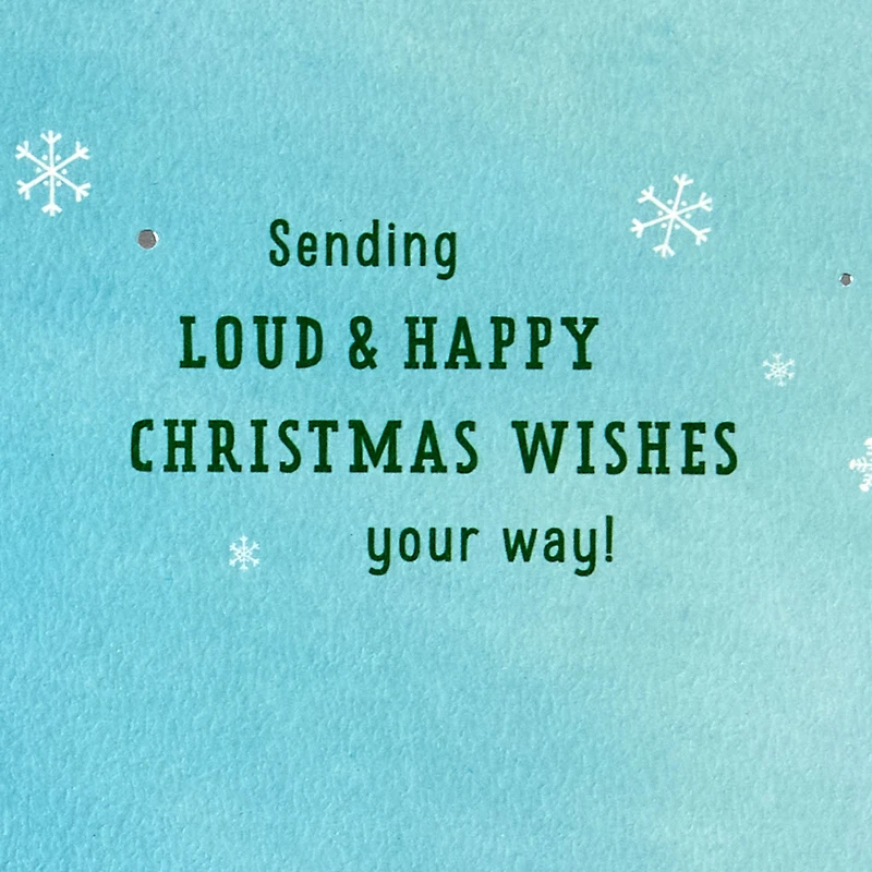 Elf Singing Loud for All to Hear Christmas Card With Spinner for only USD 6.59 | Hallmark