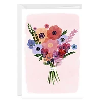Watercolor Floral Bouquet Blank Custom Card for only USD 4.99 | Hallmark