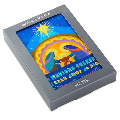 Folk-Art Nativity Spanish-Language Boxed Christmas Cards, Pack of 16 for only USD 12.49 | Hallmark