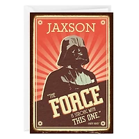 Personalized Star Wars™ Darth Vader™ Card for only USD 4.99 | Hallmark