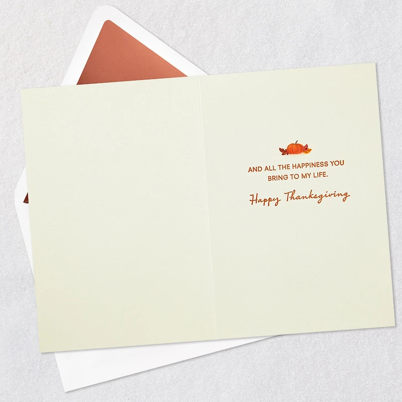 Peanuts® Snoopy and Woodstock Thankful for You Thanksgiving Card for only USD 6.99 | Hallmark